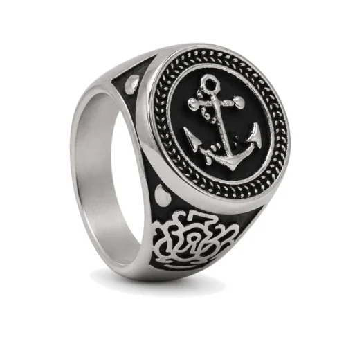 Voyager Emblem Signet Ring
