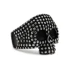 Nighthawk Skull Head Signet Ring