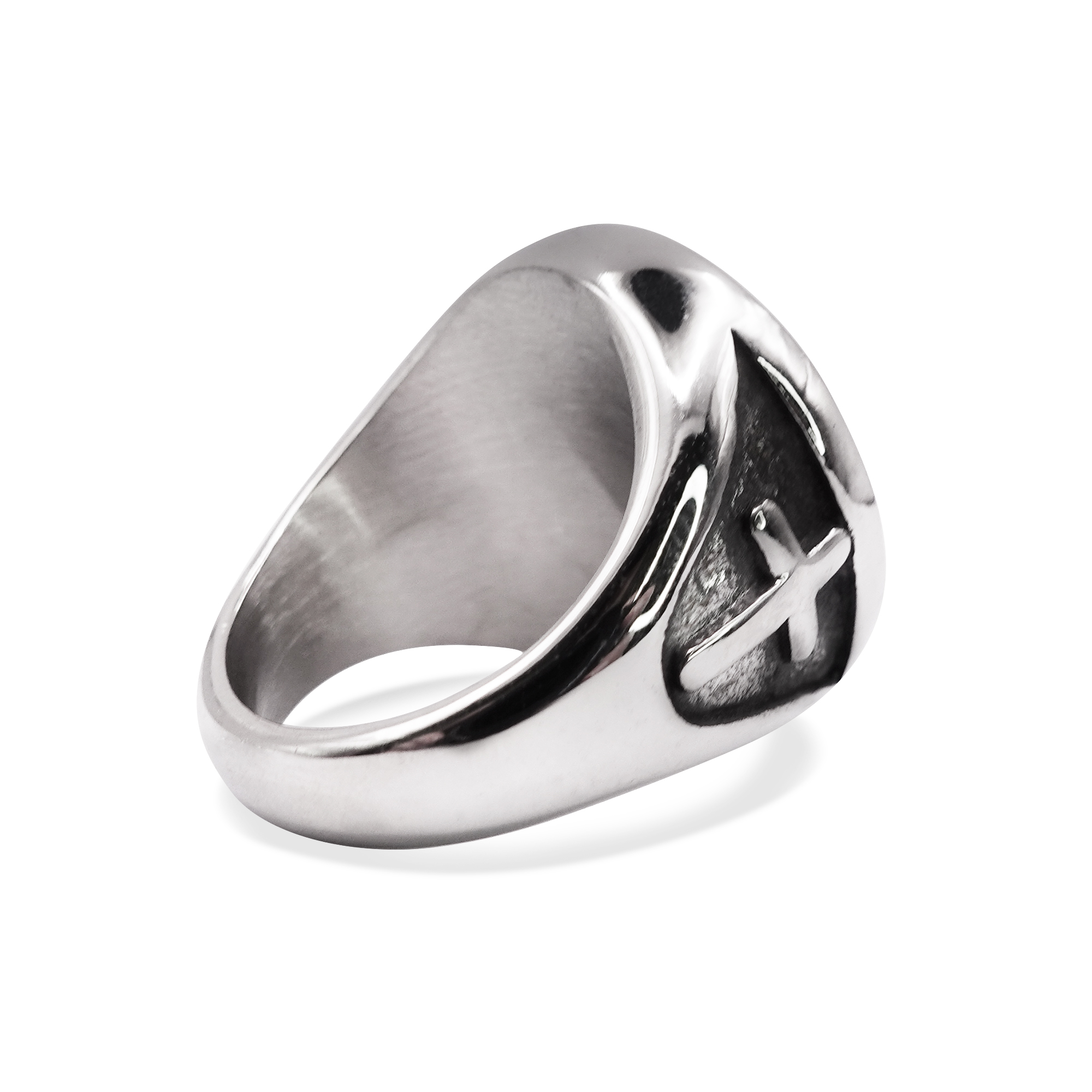Silver St Christopher Ring in 2023