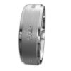 White Gold Mens Wedding Rings with Diamonds