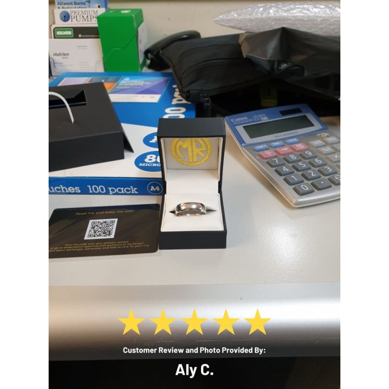 Mens Wedding Ring Customer