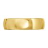 1020 Classic Yellow Gold Mens Wedding Band