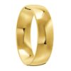 1050 Classic Yellow Gold Mens Wedding Ring