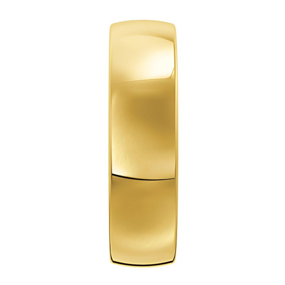 1100 Mens Classic Gold Wedding Band