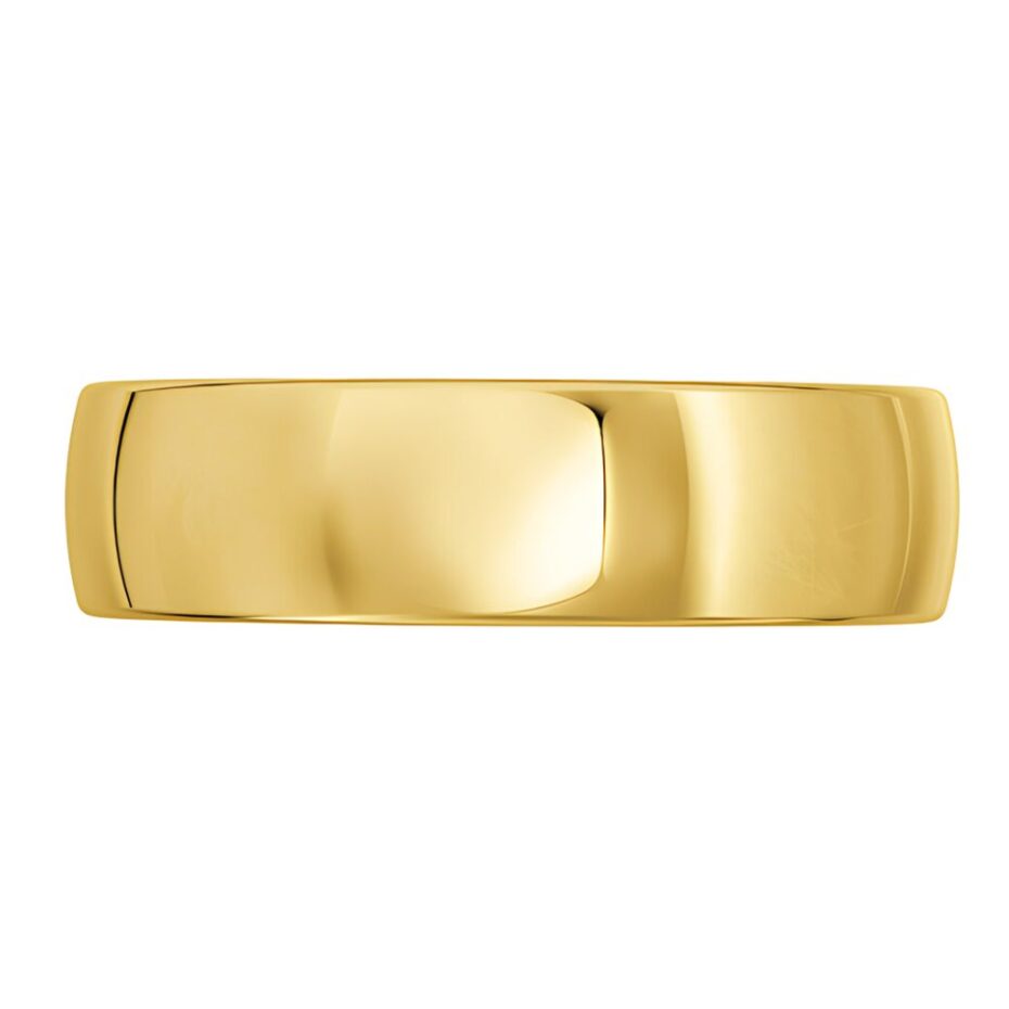 1100 Mens Classic Gold Wedding Band