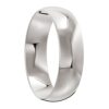 1130 Platinum White Gold Silver Mens Wedding Ring