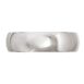1130 Platinum White Gold Silver Mens Wedding Ring