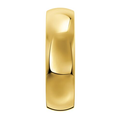 1130 Yellow Gold Mens Wedding Ring 2 Brilliant Yellow Gold Polished Mens Wedding Ring