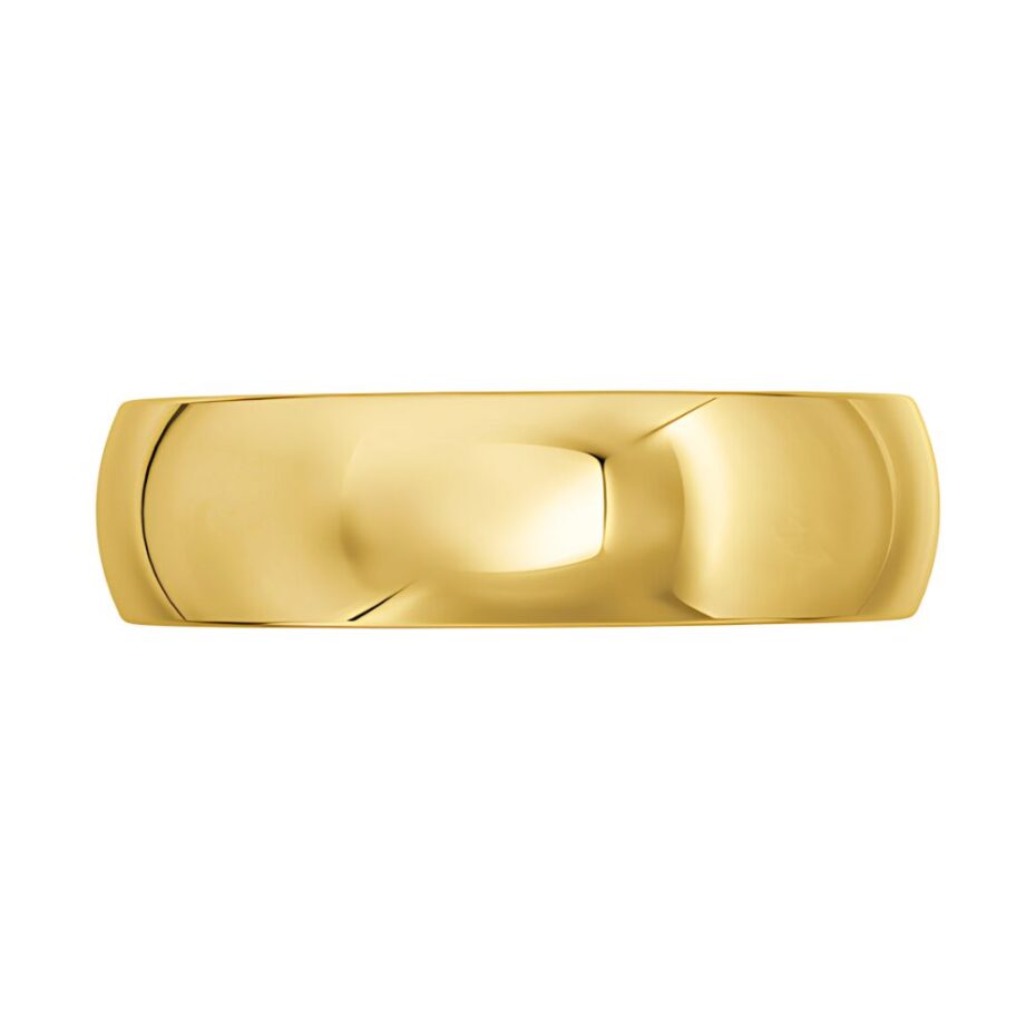 1130 Yellow Gold Mens Wedding Ring