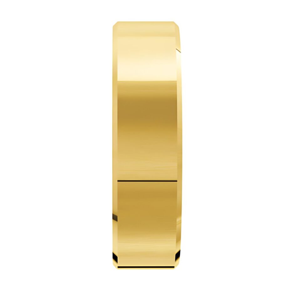 1150 Yellow Gold Mens Wedding Band