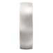 3005 White Gold Platinum Silver Brushed Mens Wedding Ring 2