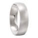 3005 White Gold Platinum Silver Brushed Mens Wedding Ring