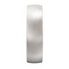 3005 White and Rose Gold Brushed Mens Wedding Ring