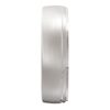 3014 White Gold Mens Wedding Band