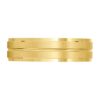 3032 Yellow Gold Mens Wedding Ring