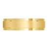 3064 - Yellow Gold Step Edge Mens Wedding Ring