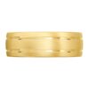 3094 Wider Yellow Gold Mens Wedding Ring