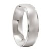 3096 Platinum Silver Mens Wedding Ring