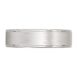 4000 White Gold Brushed Mens Wedding Ring