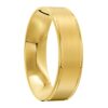 4000 Yellow Gold Brushed Mens Wedding Ring
