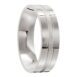 4056 White Gold Platinum Silver Mens Wedding Ring