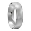 Silver Mens Wedding Ring