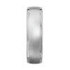 4090 - Platinum silver white gold mens wedding ring
