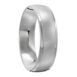4090 - Platinum silver white gold mens wedding ring