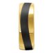 9006 Yellow Gold and Carbon Fibre Mens Wedding Ring 2