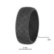 Dragon Silicone Ring Grey