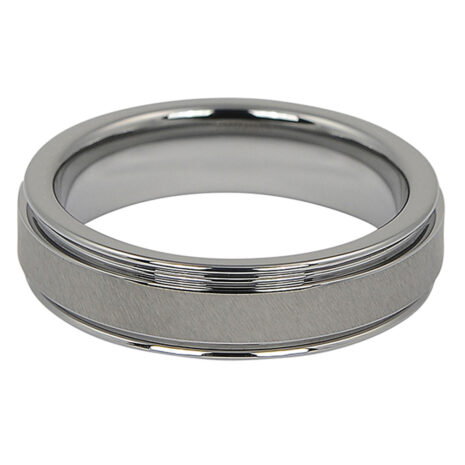 FTR-008-Tungsten Mens Wedding Ring with Satin Center-2 ftr-008-tungsten-mens-wedding-ring-with-satin-center-2