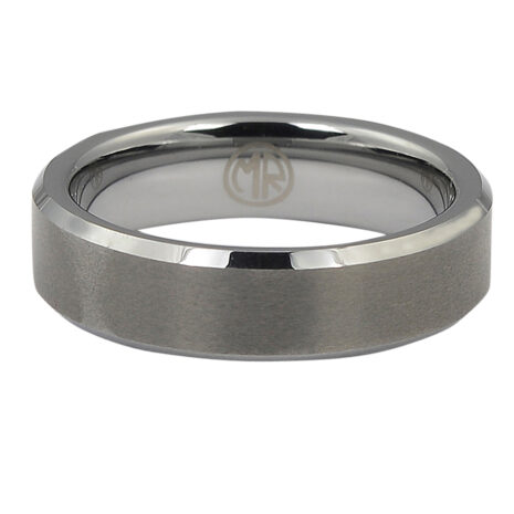 FTR-019- Mens Brushed Tungsten Wedding Ring 2 ftr-019-mens-brushed-tungsten-wedding-ring-2