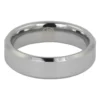 Polished Flat Tungsten Wedding Ring