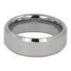 Mens Chequered Tungsten Ring