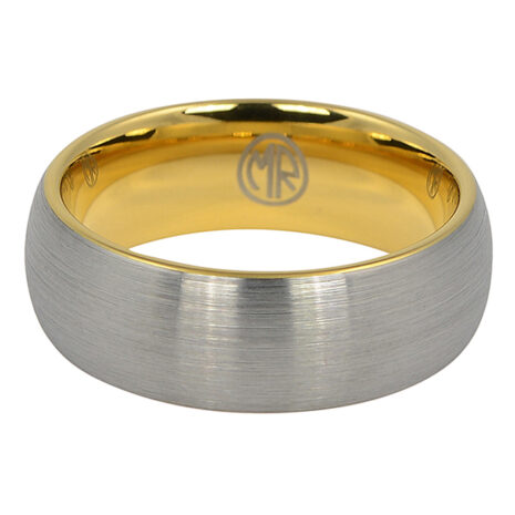 FTR-100-Tungsten Wedding Ring With Gold Inner Band-2 ftr-100-tungsten-wedding-ring-with-gold-inner-band-2