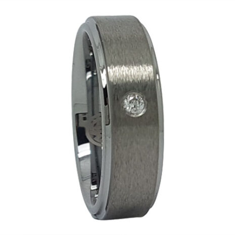 FTR 121 Mens Tungsten Engagement Ring