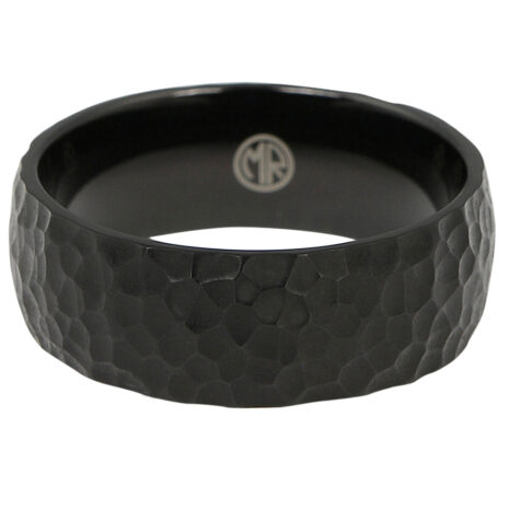 ITR-079-Textured Black Titanium Ring-2 itr-079-textured-black-titanium-ring-2