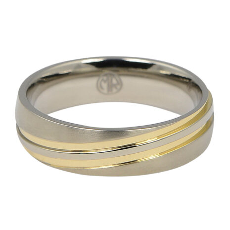 ITR-150-Titanium Wedding Ring With Twin Gold Waves-2 itr-150-titanium-wedding-ring-with-twin-gold-waves-2