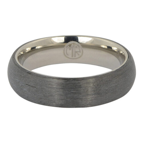 Carbon Fibre and titanium mens ring