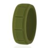 Mens Khaki Silicone Ring Australia