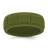 Mens Khaki Silicone Ring Australia