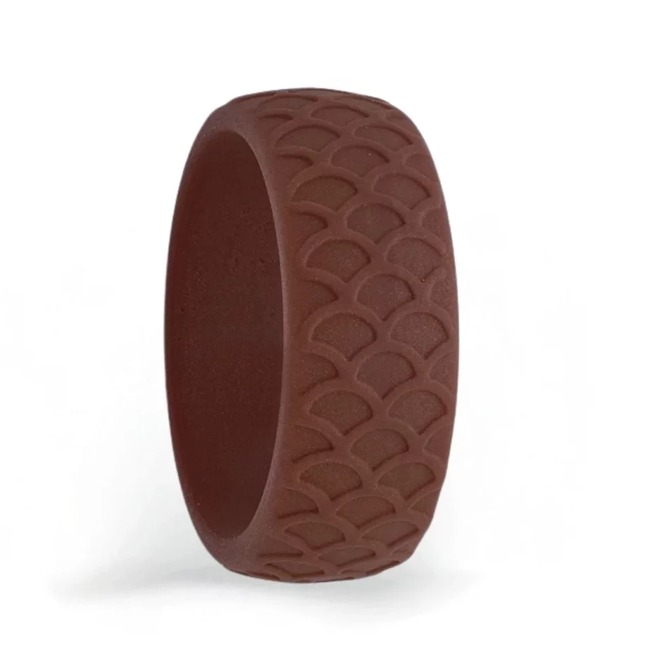 Mens Bronze Silicone Rings Australia