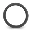 Mens Dark Grey Silicone Rings Australia