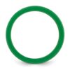 Green silicone wedding bands for men