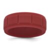 Mens Red Silicone Ring Australia