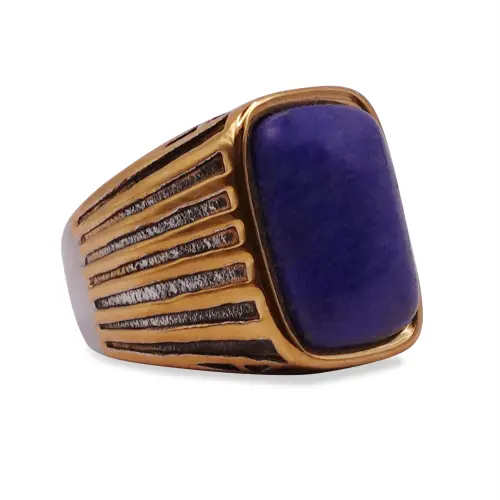 Vividus Antique Stone Signet Ring