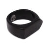 Liam Pointed Edge Black Signet Ring | Mens Rings Online