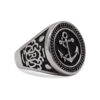 Voyager Emblem Signet Ring | Mens Rings Online