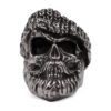 Buccaneer Pirate Skull Men’s Signet Ring | Mens Rings Online