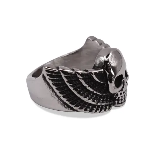 Aeronaut Skull Signet Ring